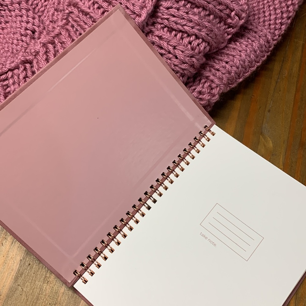 Gift Bundle Notebook and Cozy Throw